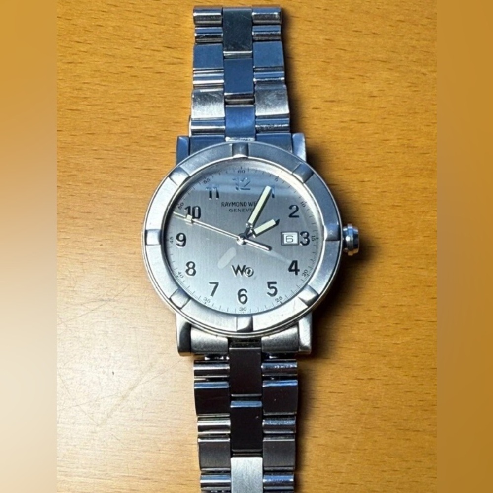 Raymond Weil W1 6100 Stainless Steel Sapphire Crystal Watch